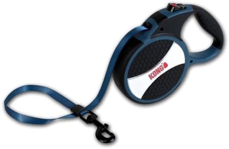 Alcott Kong Explore Retractable Dog Leash, KNG EXP LG BL by KONG