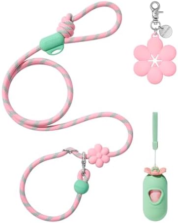VETRESKA Hands-Free Dog Leash, 8FT Flora Rope Leash by VETRESKA