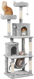 Yaheetech Cat Tree Tower, 70.5in Multi Level Cat Tree Kitten Condo by Yaheetech