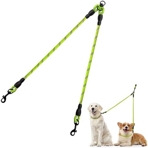 Taglory Double Dog Leash Coupler by Taglory