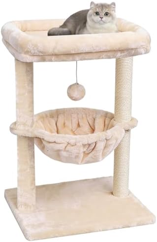 SYANDLVY Small Cat Tree for Indoor Cats, Activity Cat Tower by SYANDLVY