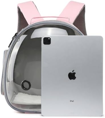 Small Animal Carrier Guinea Pig Backpack, Transparent, Breathable Backpack - Image 4