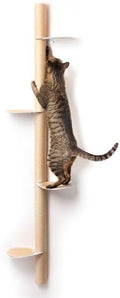 xympo 68" Tall Wall-Mounted Cat Tree – Modern Space-Saving Cat Shelf by xympo