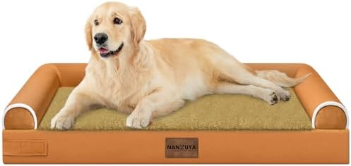 NANUYA Orthopedic Dog Bed for Large Dogs, 36 x 27 Inch by Nanuya