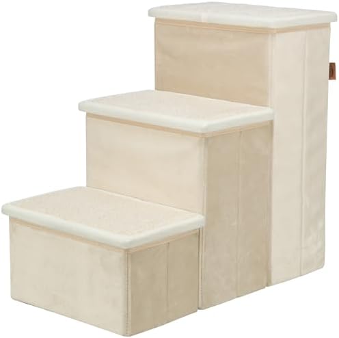 TRIXIE 3-Step Velour Pet Stairs by TRIXIE