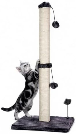 MECOOL 34“ Tall Cat Scratching Post Premium Basics Kitten Scratcher Sisal by MECOOL