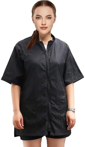Gliitatu Grooming Smock for Dog Groomer Barber Jackets for Women Men by Gliitatu