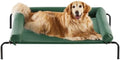 RRPETHOME Elevated Cooling Dog Cot Bed, Large Raised Outdoor Dog Bed by RRPETHOME
