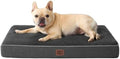 EHEYCIGA Medium Washable Dog Crate Mat Waterproof, Dark Grey by EHEYCIGA