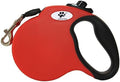 16 ft Retractable Dog Leash for Large Dogs up to 110 lbs, Tangle-Free Nylon Tape by CROWN+PAWS