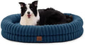 ChiXnuggle Orthopedic Dog Bed, Washable Cover, Faux Fur Bolster Pet Couch by SnuggleUpPawsDown