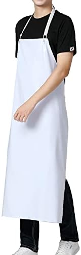 Unisex Waterproof Rubber Vinyl Apron Chemical Resistant Apron - Image 5