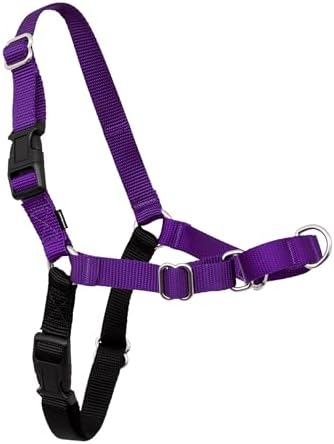 PetSafe Easy Walk Harness, No Pull Dog Harness, Deep Purple, Small/Medium by PetSafe