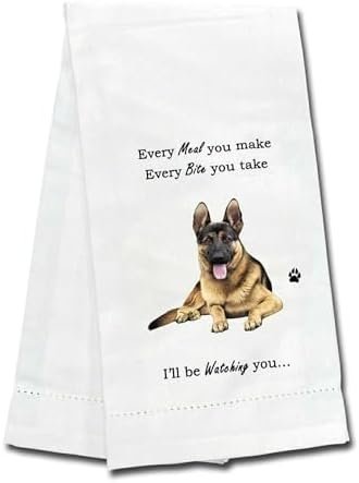 German Shepherd Dish Towels by ESPETS