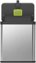 EKO Kitchen Compost Bin, 7L / 1.85 Gal Stainless Steel by Unknown