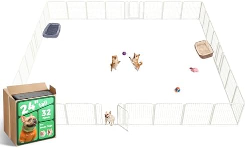 FXW Homeplus Indoor Dog Playpen, 32 Panels, by FXW