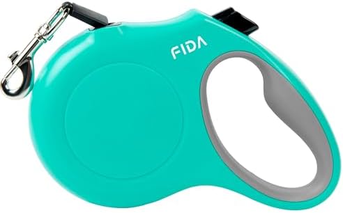Fida Retractable Dog Leash X-Small Breed, 10 ft Durable Pet Walking Leash by Fida