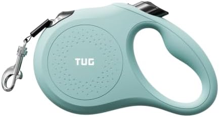 TUG Quest Retractable Dog Leash | 360° Tangle-Free | 16 ft Tape by TUG
