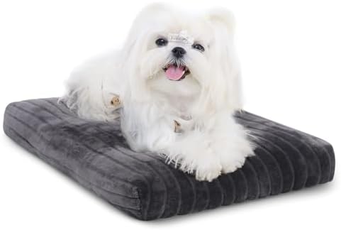 KSIIA Washable Dog Crate Bed Kennel Mat by KSIIAPetProducts