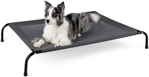 Cooling Elevated Dog Bed for Extra Large Dogs by SIEMOUR