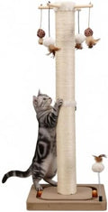 PEEKAB Cat Scratching Post for Indoor Adult Cats and Kittens, 33 Inches Tall by PEEKAB