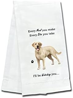 YELLOW LABRADOR Kitchen Towels by ESPETS