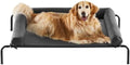 RRPETHOME Elevated Cooling Dog Cot Bed, Large Raised Outdoor Dog Bed by RRPETHOME