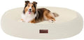 Dwanton Orthopedic Medium Dount Dog Bed, Egg-Crate Foam Round Dog Sofa by DWANTON