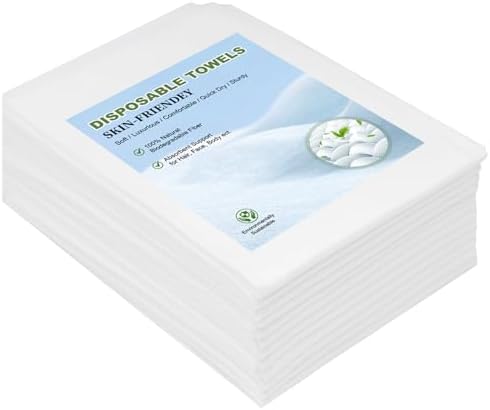 Disposable Towels 20 Count, Single-Use Cleaning Towels, Suitable by Tvvcalk