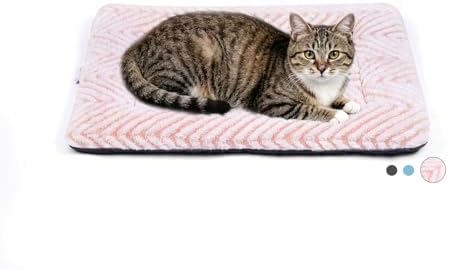Mora Pets Cat Beds for Indoor Cats Washable Cat Mat Bed Flat Dog Crate Pad by MoraPets