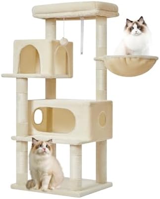 Taoqimiao Cat Tree, 49In Cat Tower by Taoqimiao