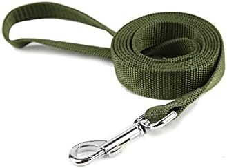Nylon Dog Training Leash, Traction Rope, 4/5/6 Feet Long, 3/4 Inch 1 Inch Wide by TAIDA