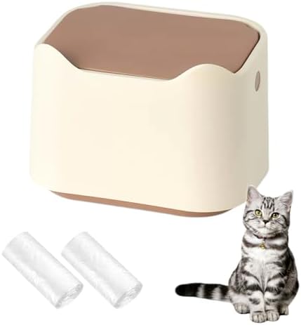 Cat Litter Trash Can Mini Countertop Trash by WEWAYKGJ