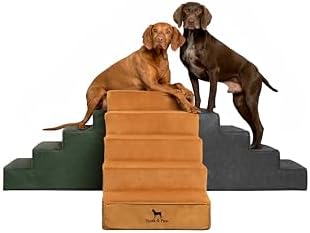 Noah & Paw Dog Stairs for Large Dogs, Wide Dog Ramp for Bed by NoahPaw