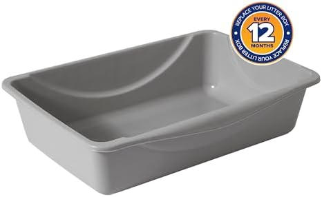 Petmate Basic Open Plastic Cat Litter Pan - Image 5