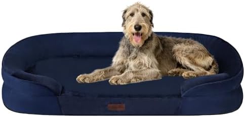 Orthopedic Waterproof XXX-Large Dog Bed Sofa, Gel Memory Foam by DWANTON