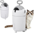Cat Litter Trash Can, 12L Indoor Litter Disposal Bin by Unknown