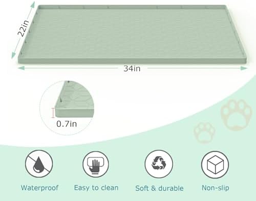 Cat Litter Mat, Silicone Large Cat Mat - Image 4