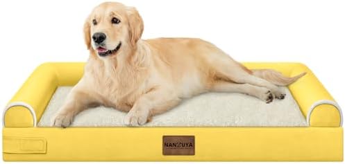 NANUYA Orthopedic Dog Bed for Large Dogs, 36 x 27 Inch by Nanuya