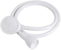 Sink Spray Rubber Hose, Portable Pet Shower Spray Head Hose Push on Bath Tub by ExploreFromOrfaty