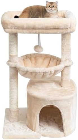 SYANDLVY Small Cat Tree for Indoor Cats, Kittens Condo by SYANDLVY