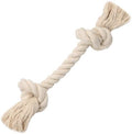 Barida Pet Supplies 100% Natural Cotton Rope Dog Toys, Premium White Cotton Dog by Barida