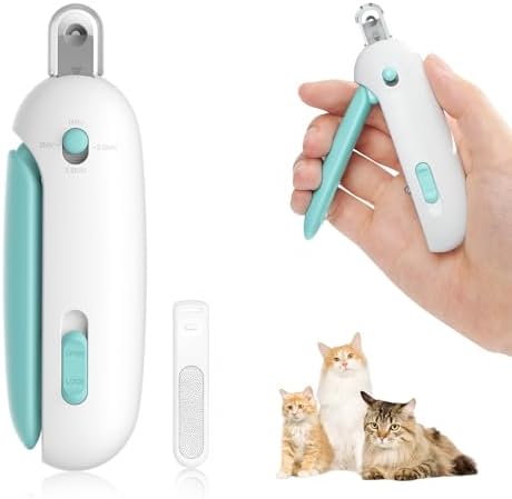 Petgravity Cat Nail Clipper, Adjustable 3-Size Trimming Hole by Petgravity