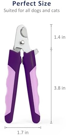 WePet Pet Nail Clippers U07.3, Professional Claw Trimmer, Scissor - Image 3