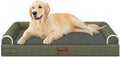 NANUYA Orthopedic Dog Bed for Large Dogs, 36 x 27 Inch, Dark Green by Nanuya