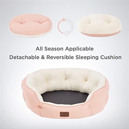 Bedsure Small Dog Bed Washable, Round Cat Beds - Image 6