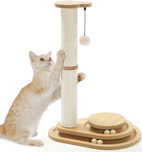 Made4Pets Cat Scratching Post for Indoor Cats by Made4Pets