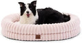 ChiXnuggle Orthopedic Dog Bed, Washable Cover, Faux Fur Bolster Pet Couch by SnuggleUpPawsDown