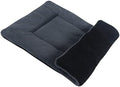 Reversible Dog Bed Mat with Plush and Corn Velvet, Soft Warm Pet Cushion by Vetasac