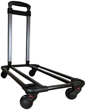 Aluminum Rolling Cart for Pet Carriers by Unknown